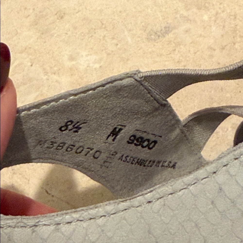 Munro Cookie Slingback Chunky Platform Sandals - image 7